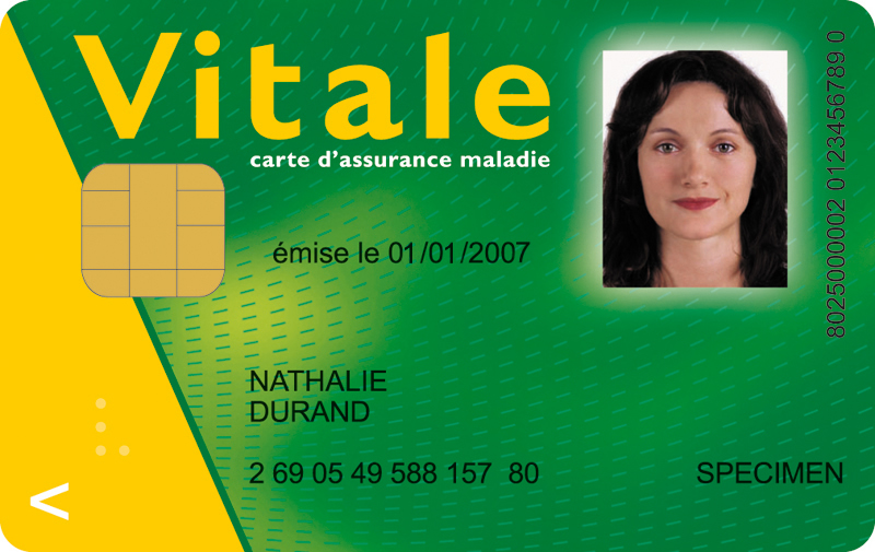 Mise à jour de carte vitale